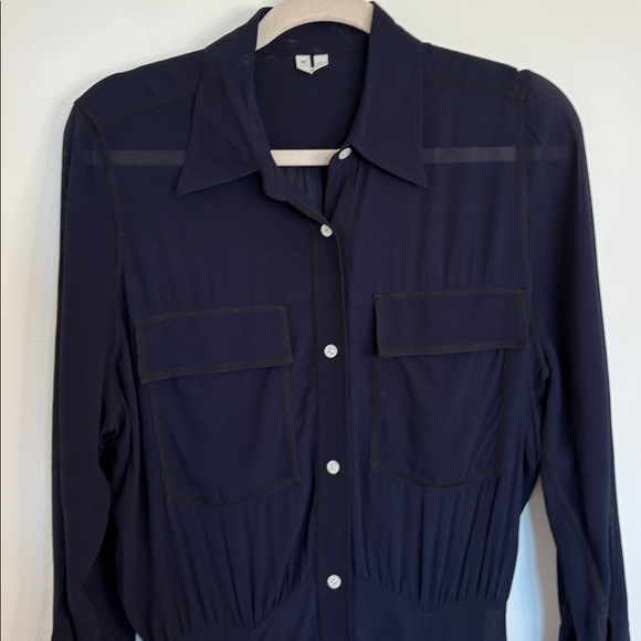 Arket Viscose Crepe Shirt Dress - Picture 5 of 8